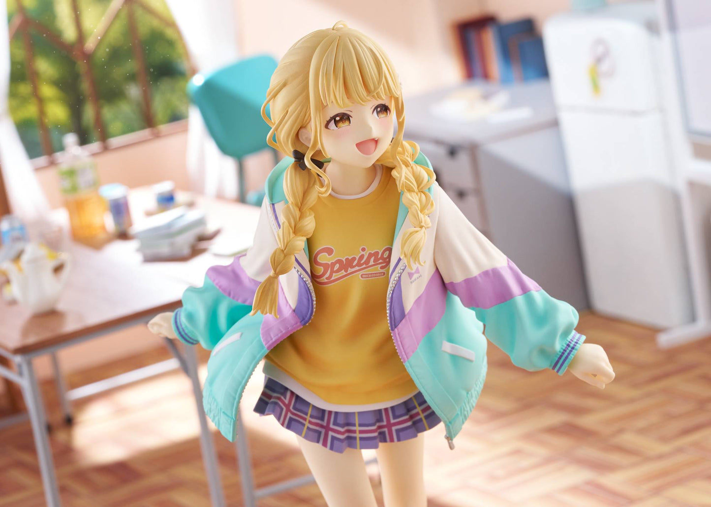 Gakuen Idolmaster: Kotone Fujita 1/7 - Deluxe Ver. (Limited + Bonus) [Plum]