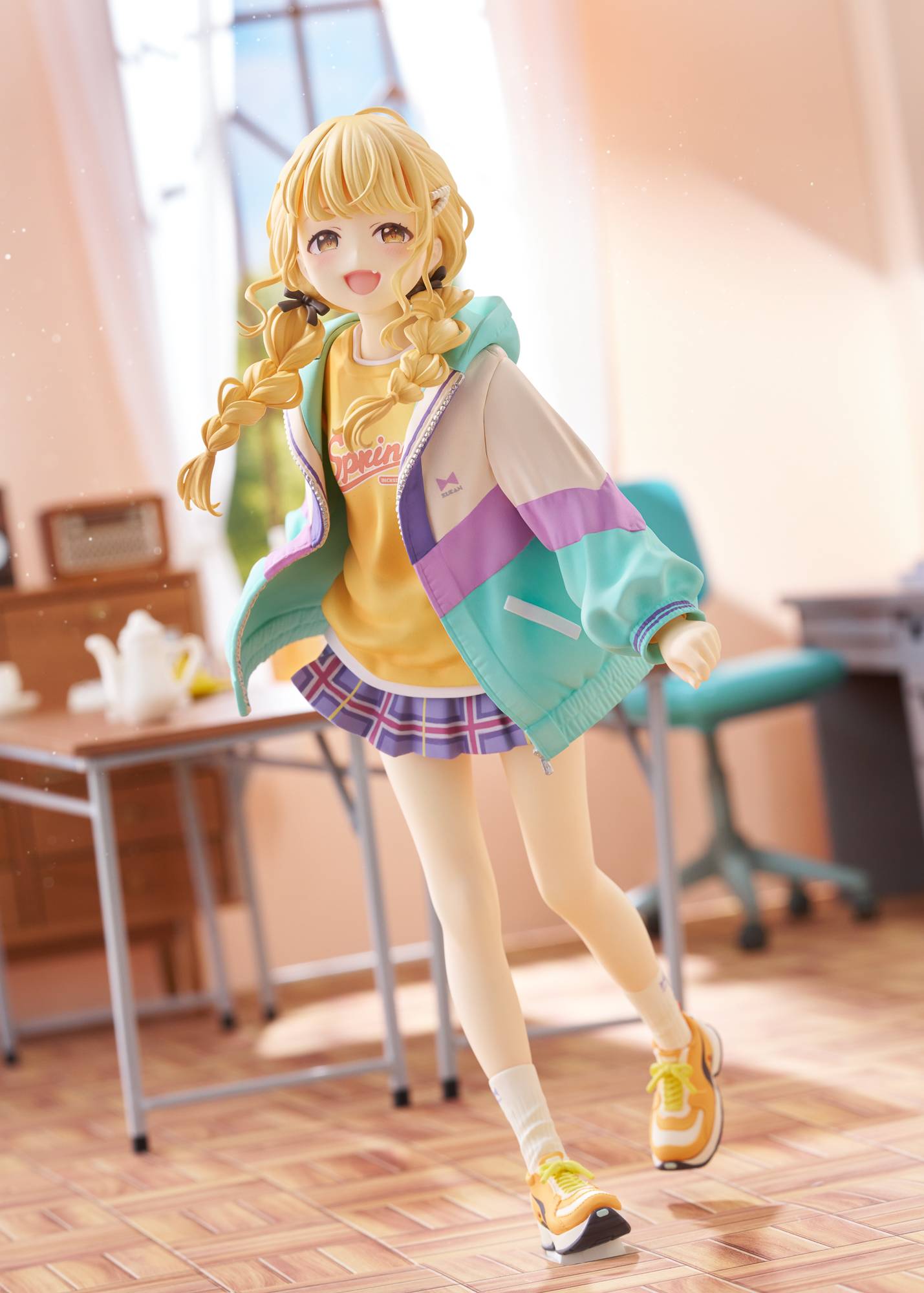 Gakuen Idolmaster: Kotone Fujita 1/7 - Deluxe Ver. (Limited + Bonus) [Plum]
