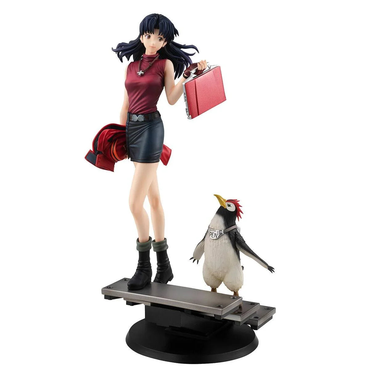 [MegaHouse] Gals Series Evangelion: Misato Katsuragi & Penpen (Limited Edition) (Reissue) (Pre-Order) - AnisoftPH