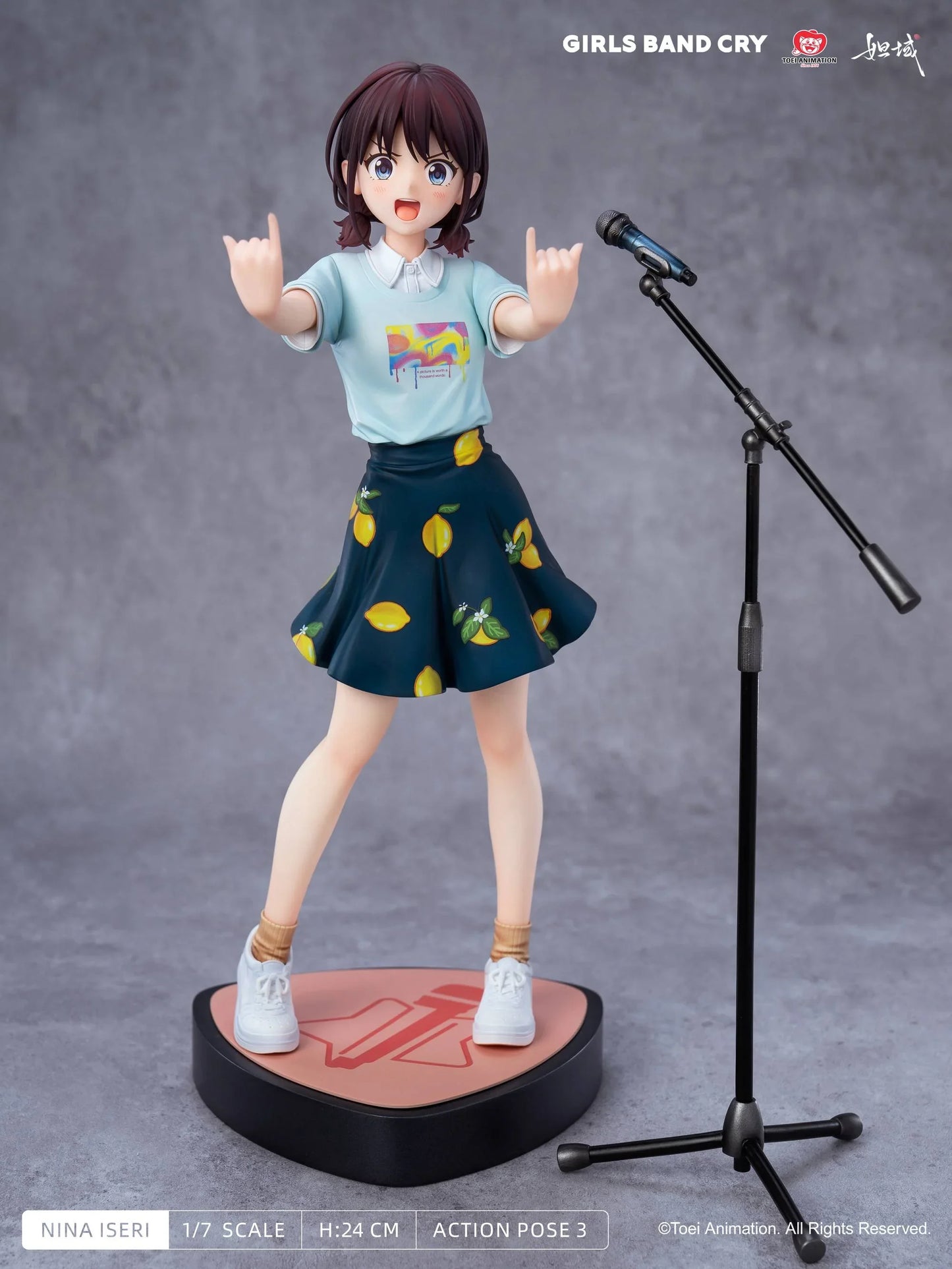 [Oami] Girls Band Cry: Nina Iseri - Enjoy Summer and Scream! 1/7 (With Bonus) (Pre-Order) - AnisoftPH