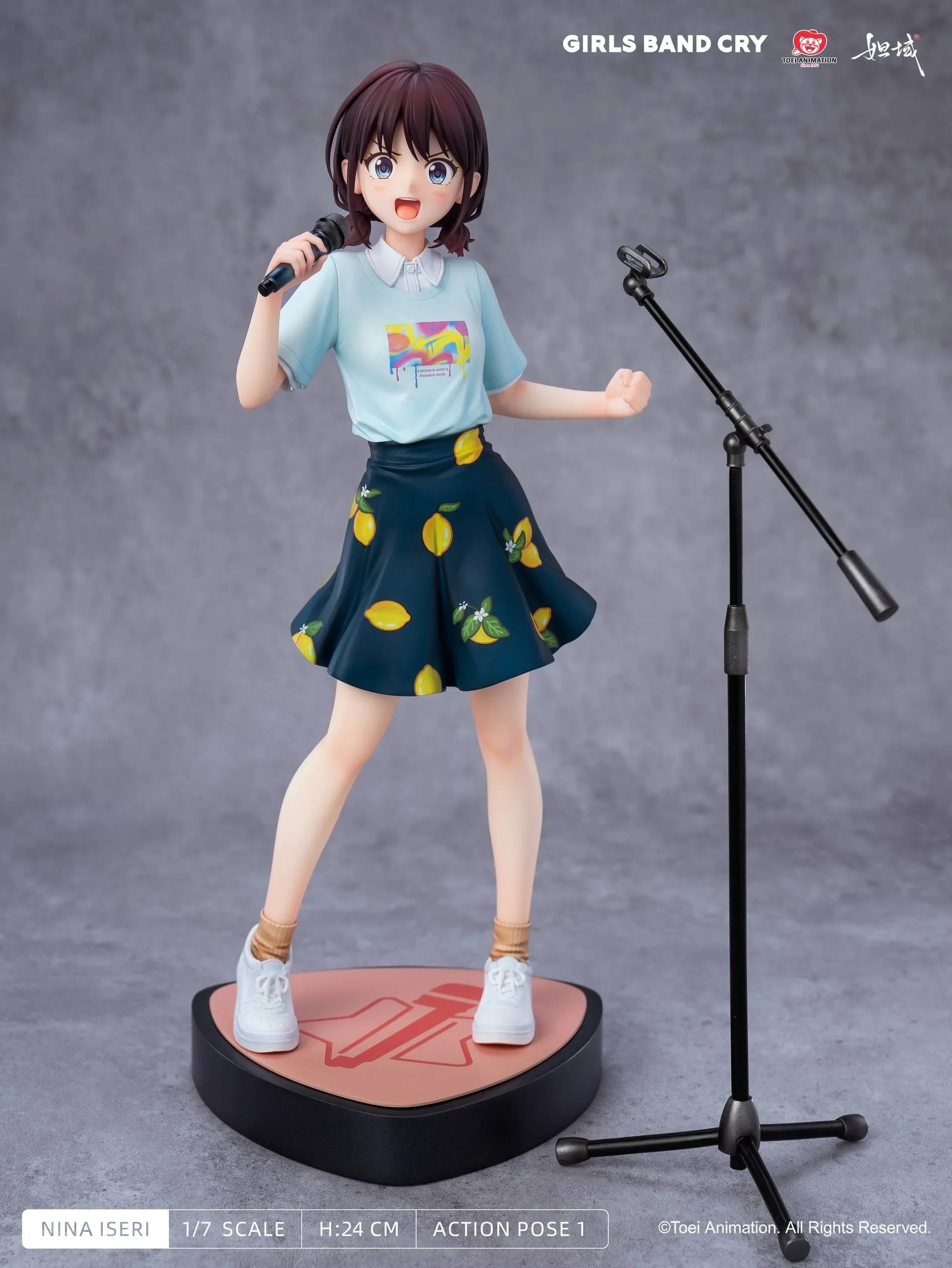 [Oami] Girls Band Cry: Nina Iseri - Enjoy Summer and Scream! 1/7 (With Bonus) (Pre-Order) - AnisoftPH