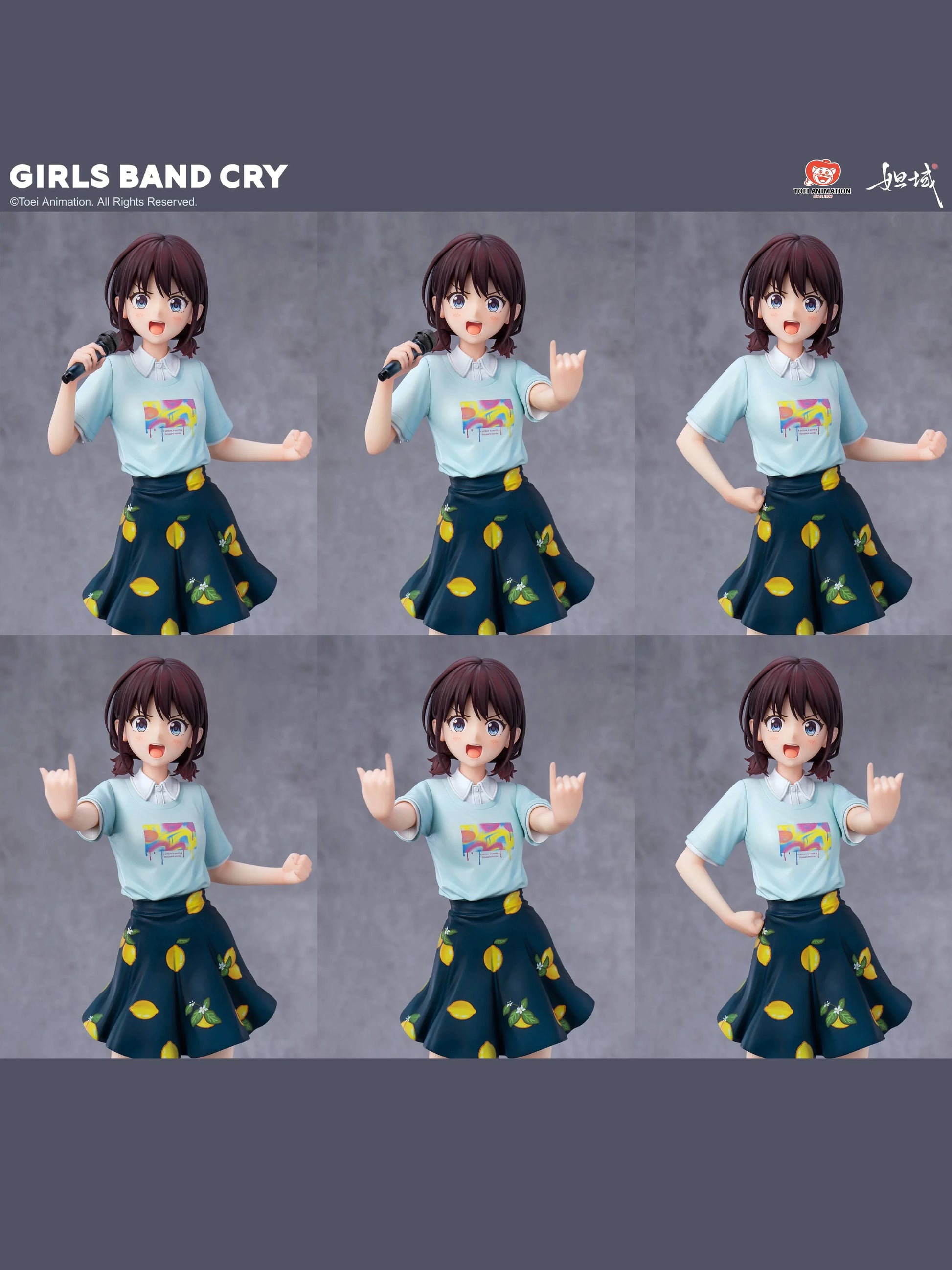 [Oami] Girls Band Cry: Nina Iseri - Enjoy Summer and Scream! 1/7 (With Bonus) (Pre-Order) - AnisoftPH