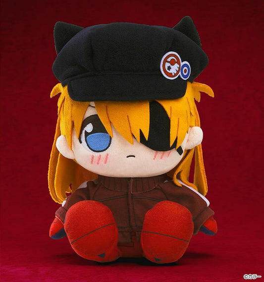 [Good Smile Company] Evangelion: Kuripan Plush - Asuka Shikinami Langley (Jersey & Casquette Ver.) (Pre-Order) - AnisoftPH