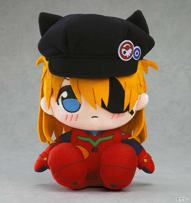 [Good Smile Company] Evangelion: Kuripan Plush - Asuka Shikinami Langley (Jersey & Casquette Ver.) (Pre-Order) - AnisoftPH