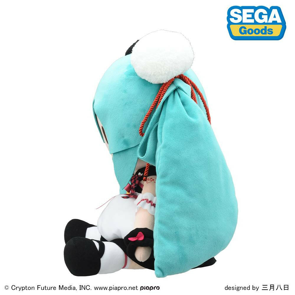[SEGA Fave]Hatsune Miku: Fuwa Puchi Plush - Hatsune Miki (Panda Bun Ver.) (Pre-Order)