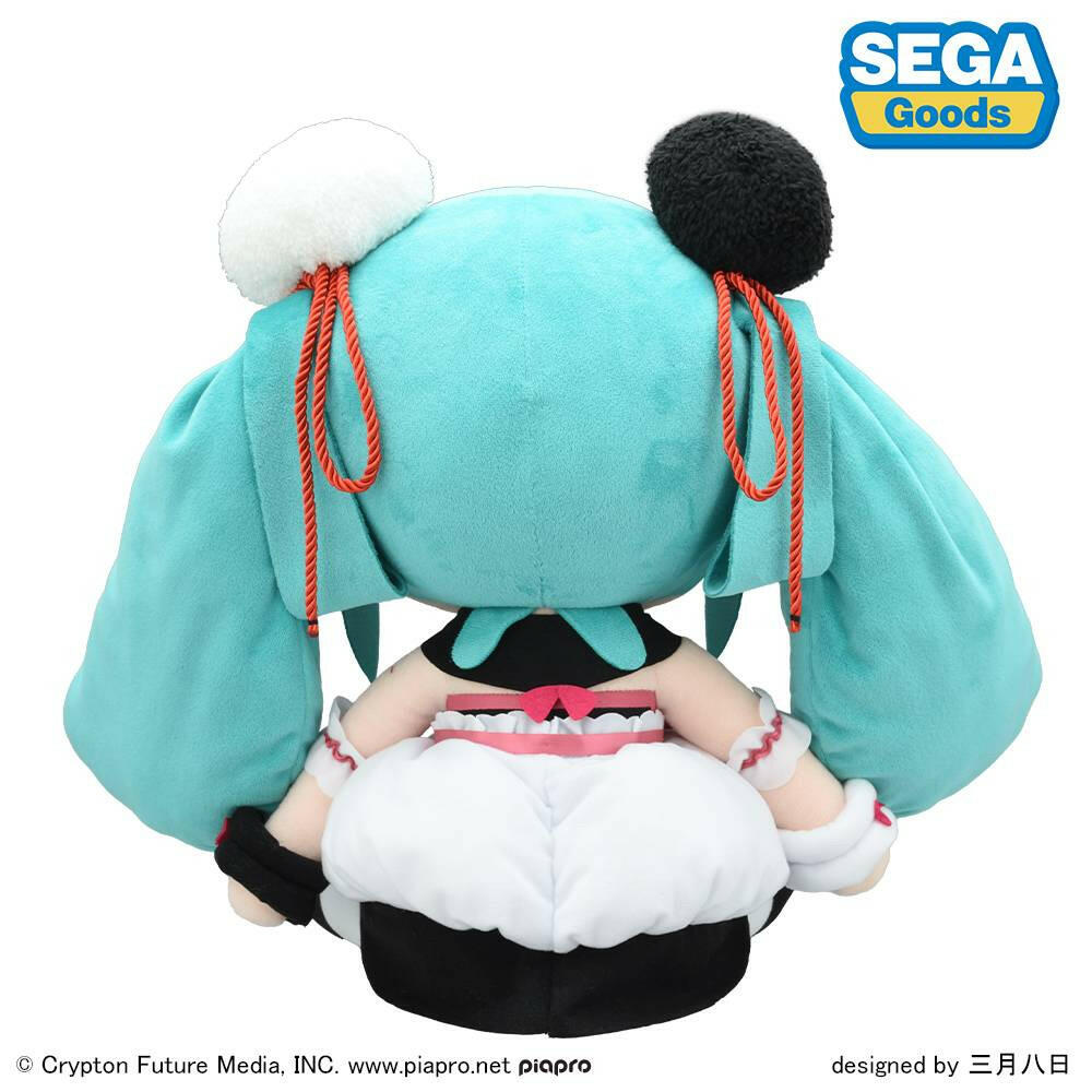 [SEGA Fave]Hatsune Miku: Fuwa Puchi Plush - Hatsune Miki (Panda Bun Ver.) (Pre-Order)