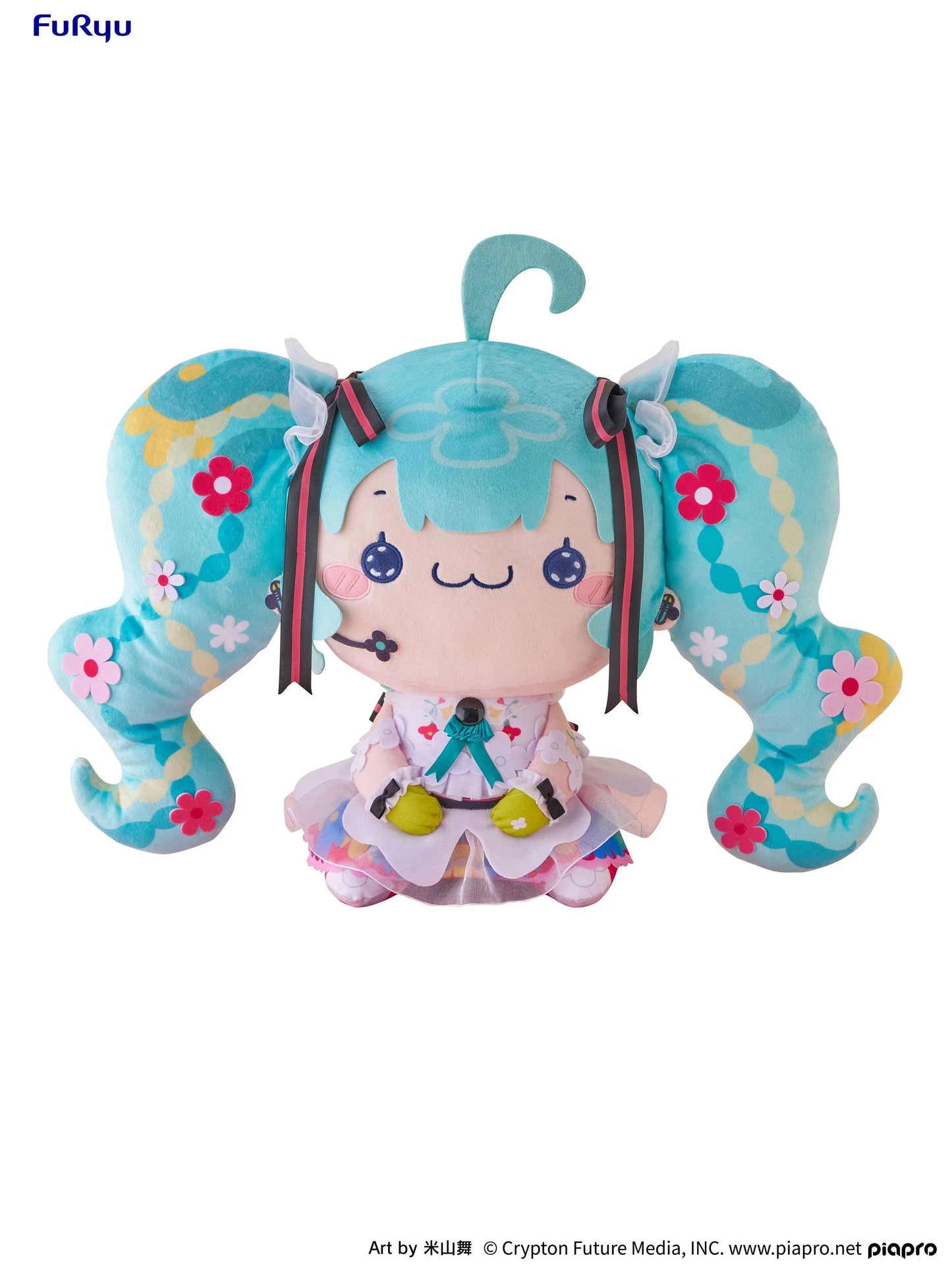[FuRyu] Hatsune Miku: Mochipiko Super BIG Plush - Hatsune Miku - Japan Live Tour 2025 -BLOOMING- (Pre-Order) - AnisoftPH