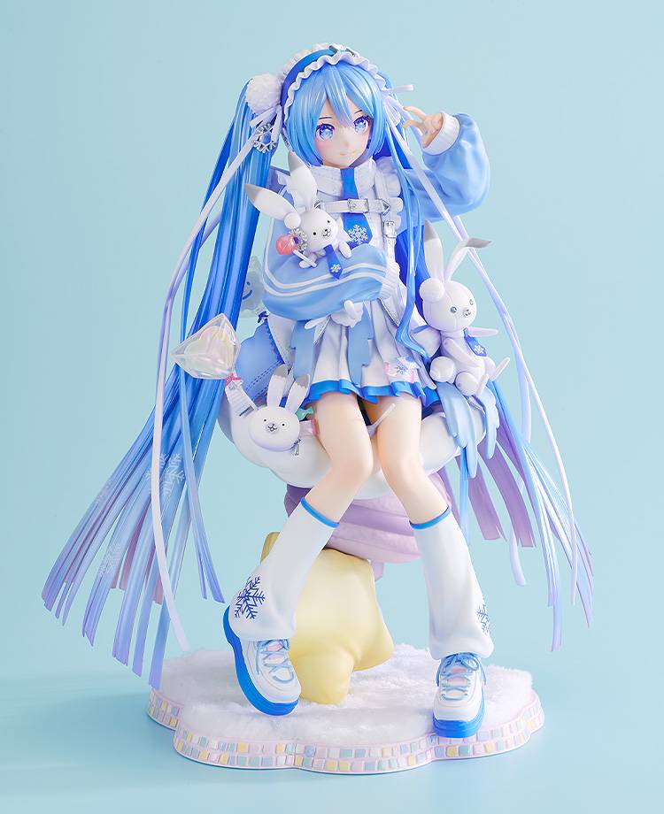 Hatsune Miku – Snow Miku (Yukiiro Pop Ver.) 1/7 Scale Figure (Limited + Bonus) [Good Smile Company] (Pre-Order) Good Smile Company