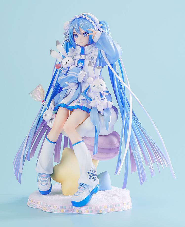 Hatsune Miku – Snow Miku (Yukiiro Pop Ver.) 1/7 Scale Figure (Limited + Bonus) [Good Smile Company] (Pre-Order) Good Smile Company