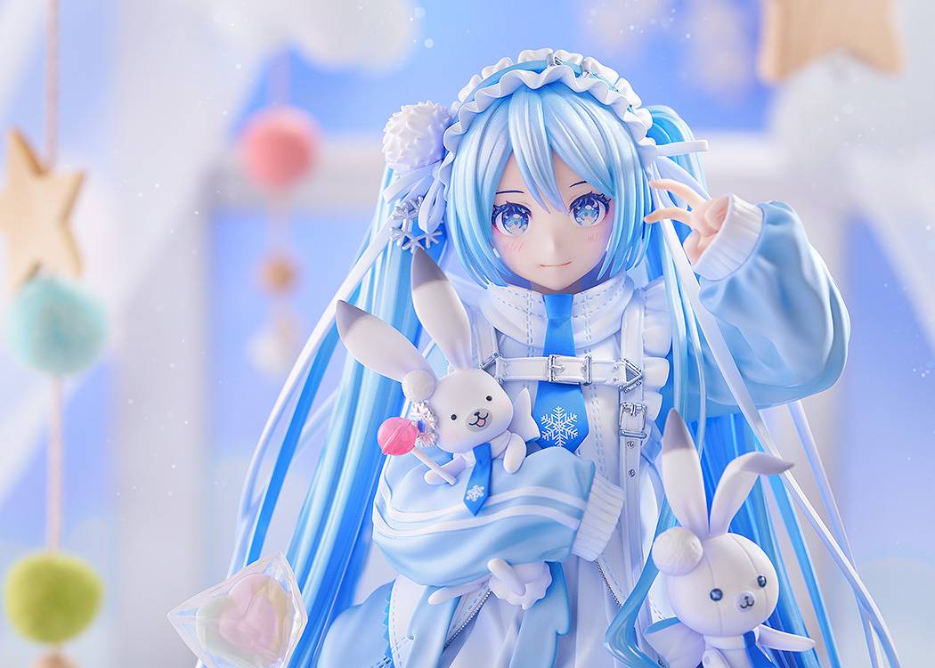 Hatsune Miku – Snow Miku (Yukiiro Pop Ver.) 1/7 Scale Figure (Limited + Bonus) [Good Smile Company] (Pre-Order) Good Smile Company