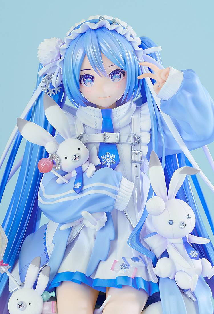 Hatsune Miku – Snow Miku (Yukiiro Pop Ver.) 1/7 Scale Figure [Good Smile Company] (Pre-Order) Good Smile Company