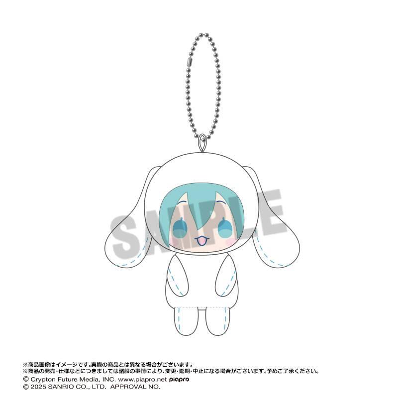 [Anicraft] Hatsune Miku x Cinnamoroll: Plush Mascot Collection (6 Packs Box) (Pre-Order) - AnisoftPH