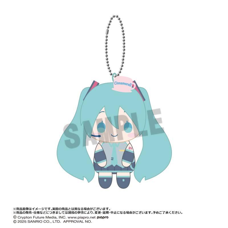 [Anicraft] Hatsune Miku x Cinnamoroll: Plush Mascot Collection (6 Packs Box) (Pre-Order) - AnisoftPH