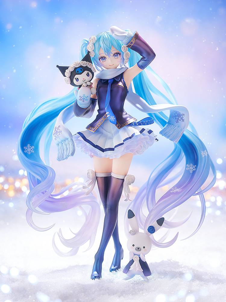 Hatsune Miku x Sanrio Characters – Snow Miku x Kuromi 1/7 Scale Figure | Good Smile Company (Pre-Order) Good Smile Company