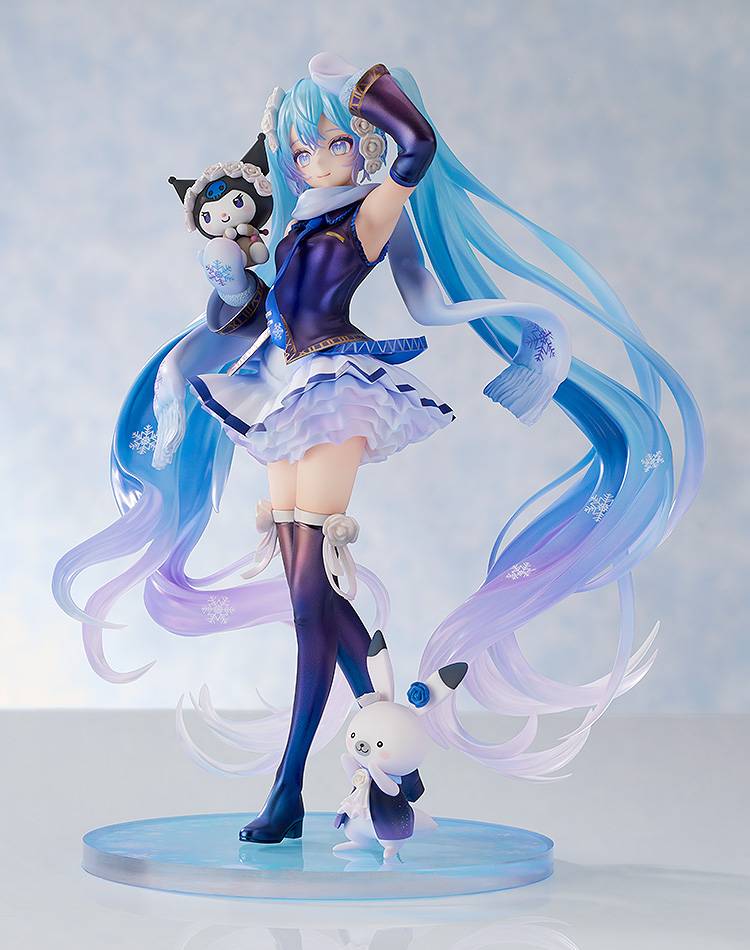 Hatsune Miku x Sanrio Characters – Snow Miku x Kuromi 1/7 Scale Figure | Good Smile Company (Pre-Order) Good Smile Company