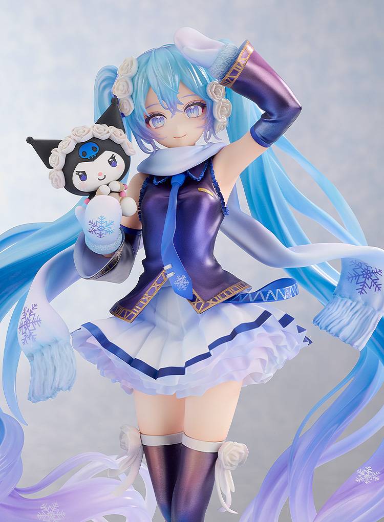 Hatsune Miku x Sanrio Characters – Snow Miku x Kuromi 1/7 Scale Figure | Good Smile Company (Pre-Order) Good Smile Company