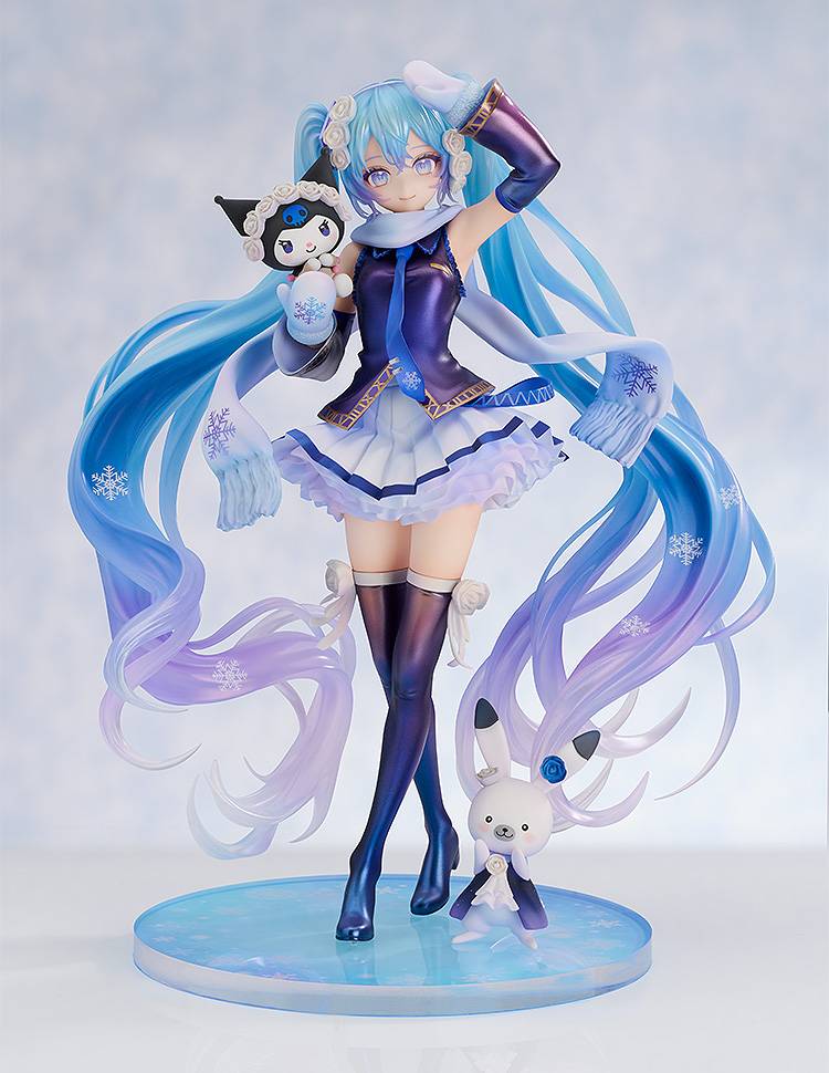 Hatsune Miku x Sanrio Characters – Snow Miku x Kuromi 1/7 Scale Figure | Good Smile Company (Pre-Order) Good Smile Company