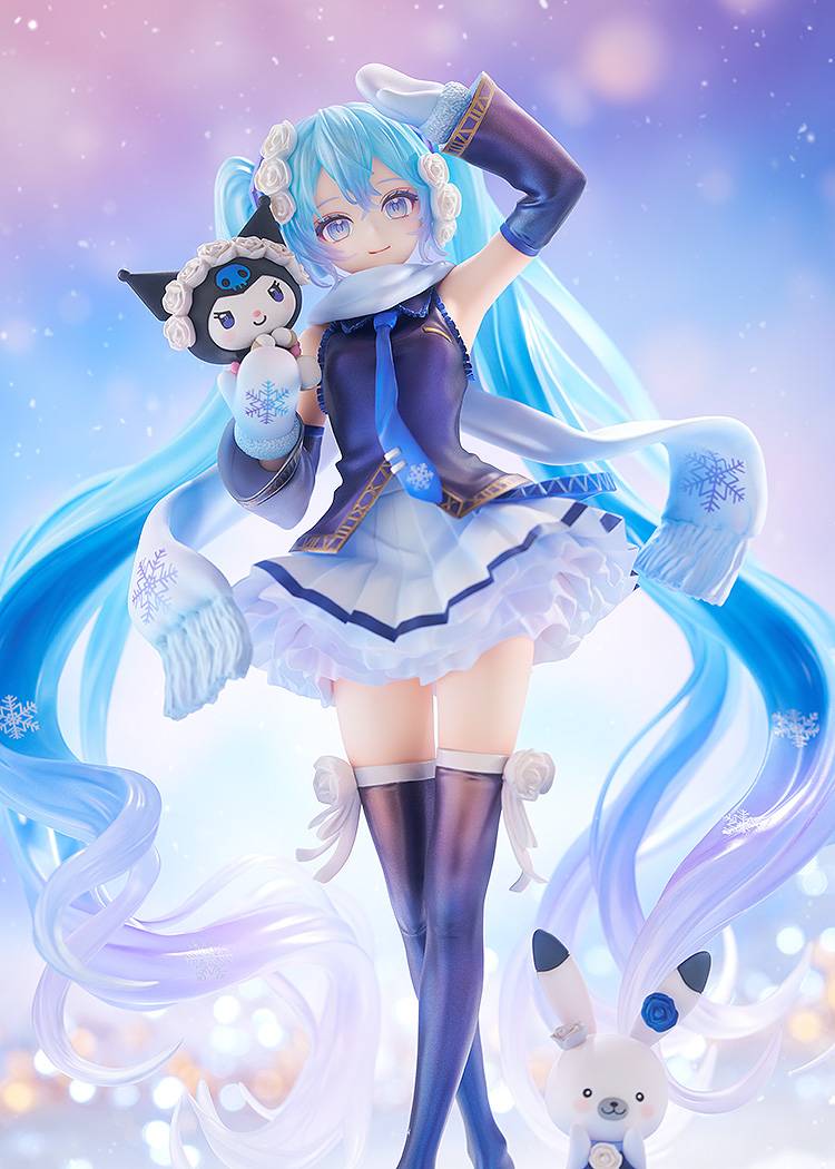 Hatsune Miku x Sanrio Characters – Snow Miku x Kuromi 1/7 Scale Figure | Good Smile Company (Pre-Order) Good Smile Company