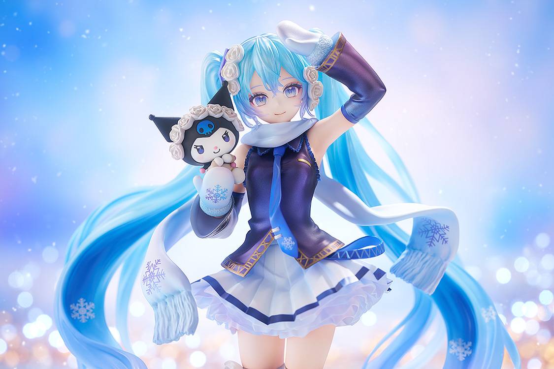 Hatsune Miku x Sanrio Characters – Snow Miku x Kuromi 1/7 Scale Figure | Good Smile Company (Pre-Order) Good Smile Company