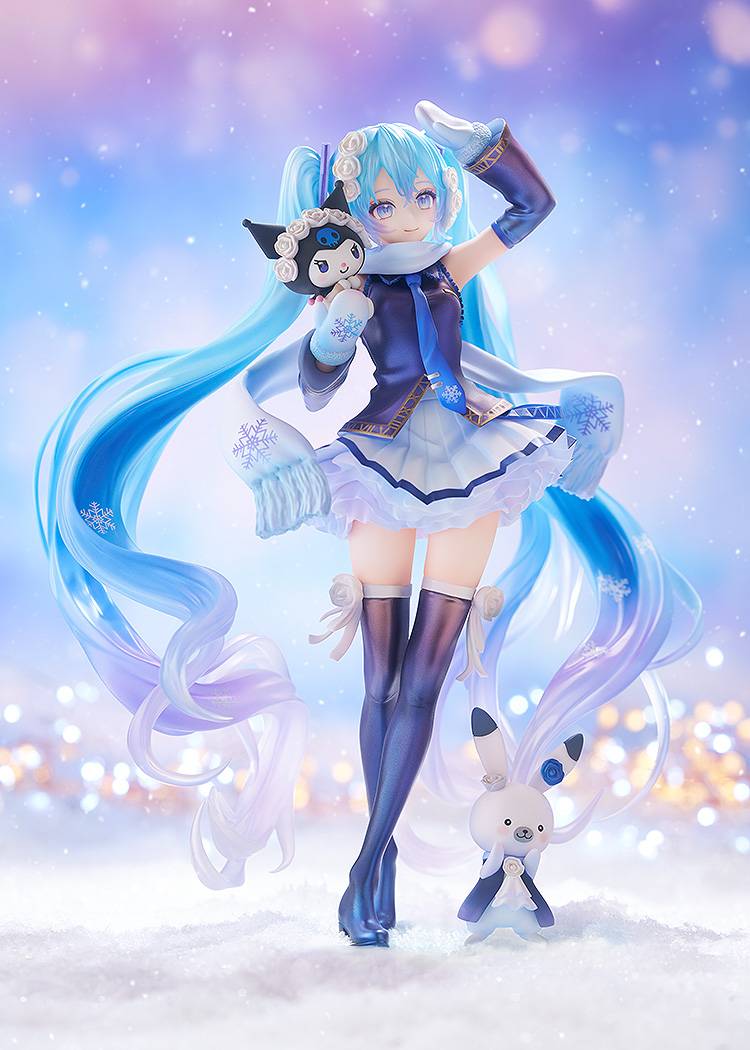 Hatsune Miku x Sanrio Characters – Snow Miku x Kuromi 1/7 Scale Figure | Good Smile Company (Pre-Order) Good Smile Company