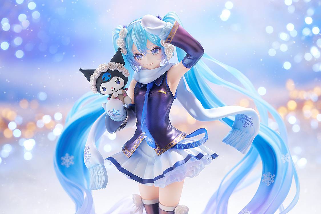 Hatsune Miku x Sanrio Characters – Snow Miku x Kuromi 1/7 Scale Figure | Good Smile Company (Pre-Order) Good Smile Company
