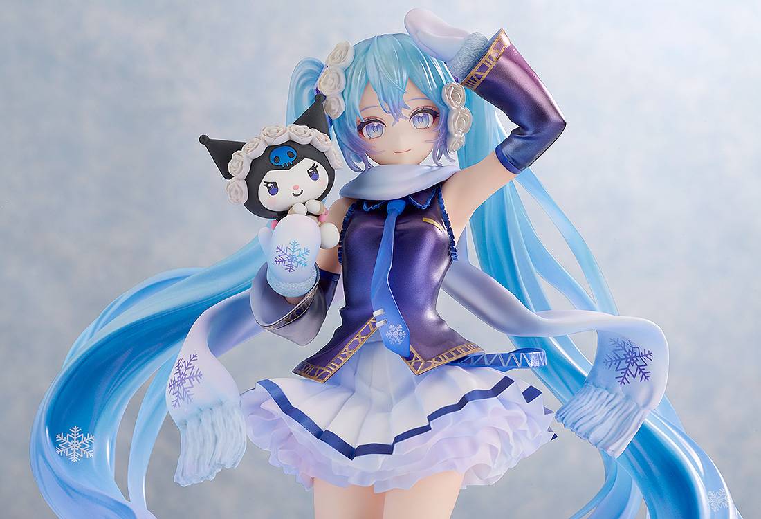 Hatsune Miku x Sanrio Characters – Snow Miku x Kuromi 1/7 Scale Figure | Good Smile Company (Pre-Order) Good Smile Company