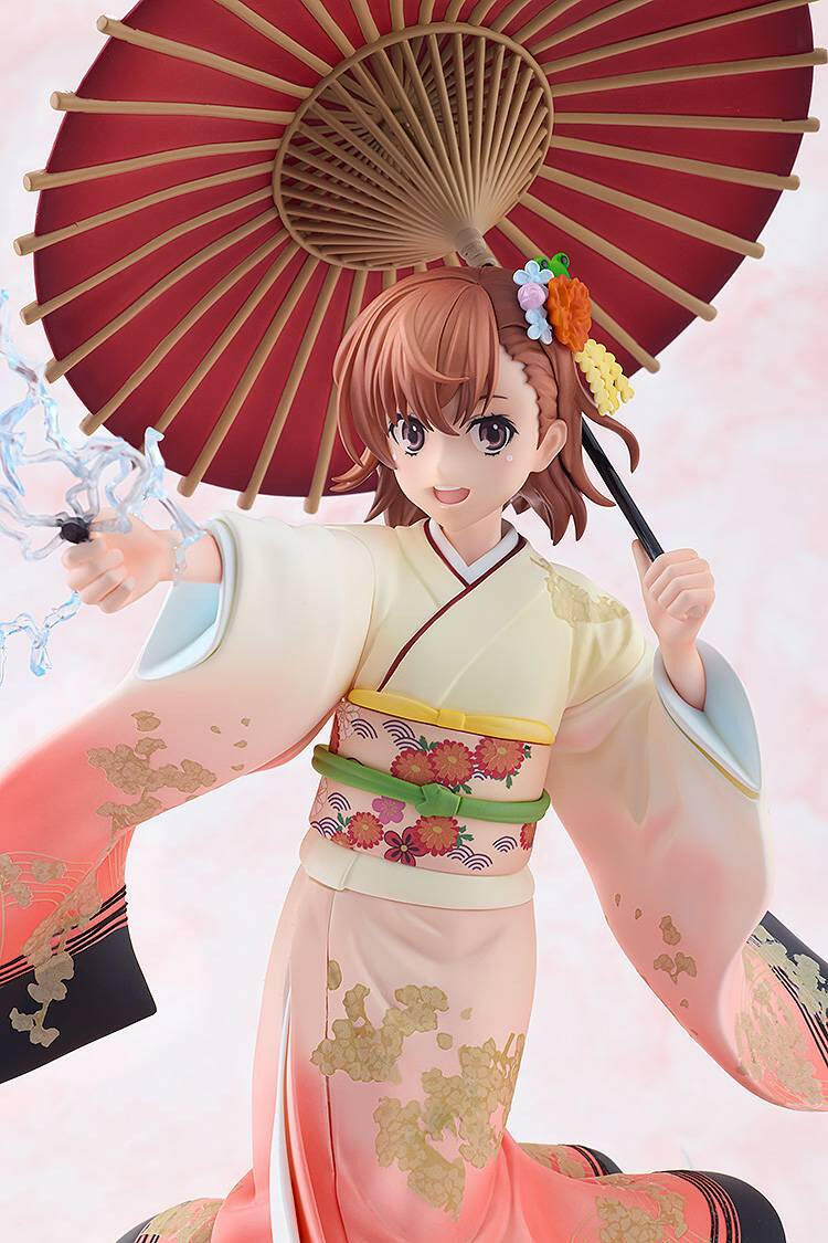 [Kadokawa] KDcolle: A Certain Scientific Railgun - Mikoto Misaka (Furisode Kimono Ver.) 1/7 (Pre-Order)