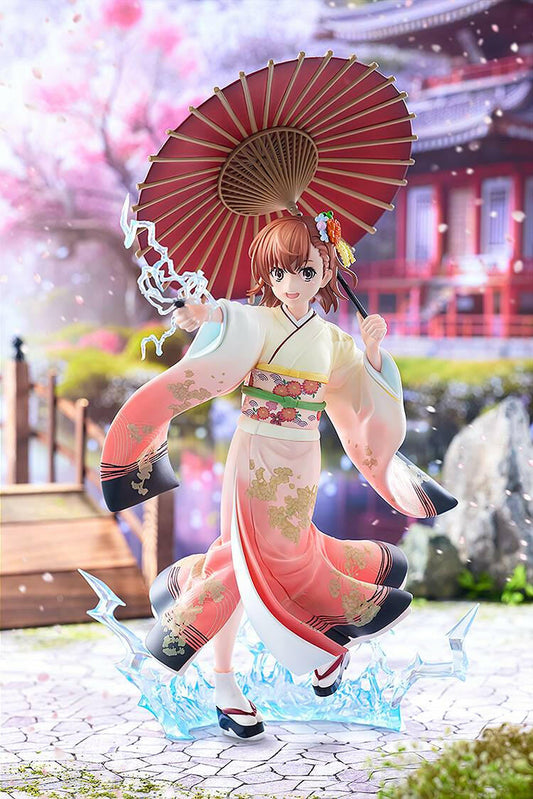 [Kadokawa] KDcolle: A Certain Scientific Railgun - Mikoto Misaka (Furisode Kimono Ver.) 1/7 (Pre-Order)