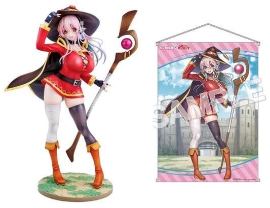 [Kadokawa] KDcolle: Super Sonico x KonoSuba - Sonico (Megumin Ver.) (Limited + Bonus) 1/7 (Pre-Order) - AnisoftPH