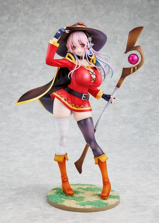 [Kadokawa] KDcolle: Super Sonico x KonoSuba - Sonico (Megumin Ver.) (Limited + Bonus) 1/7 (Pre-Order) - AnisoftPH