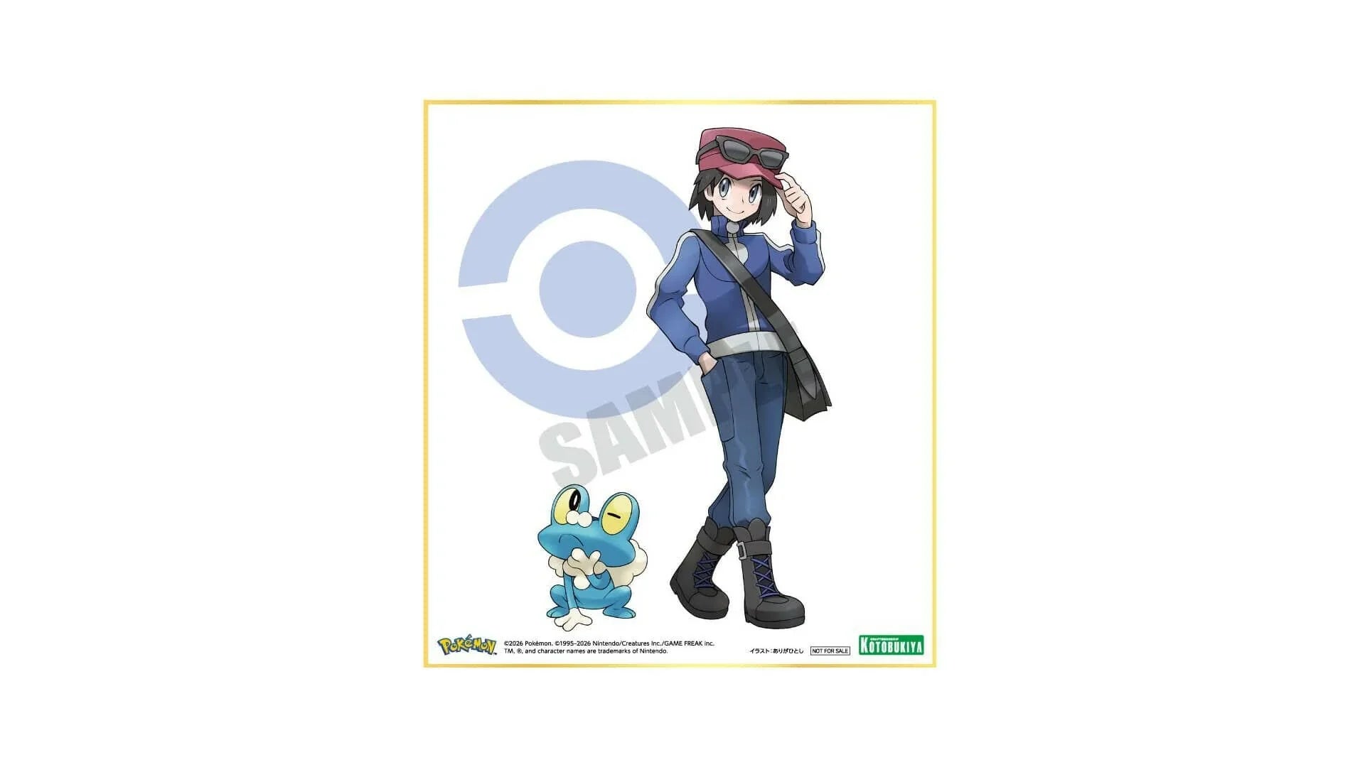 [Kotobukiya] ARTFX J: Pokémon X / Y - Calem & Froakie 1/8 (Limited Edition) (Pre-order) - AnisoftPH