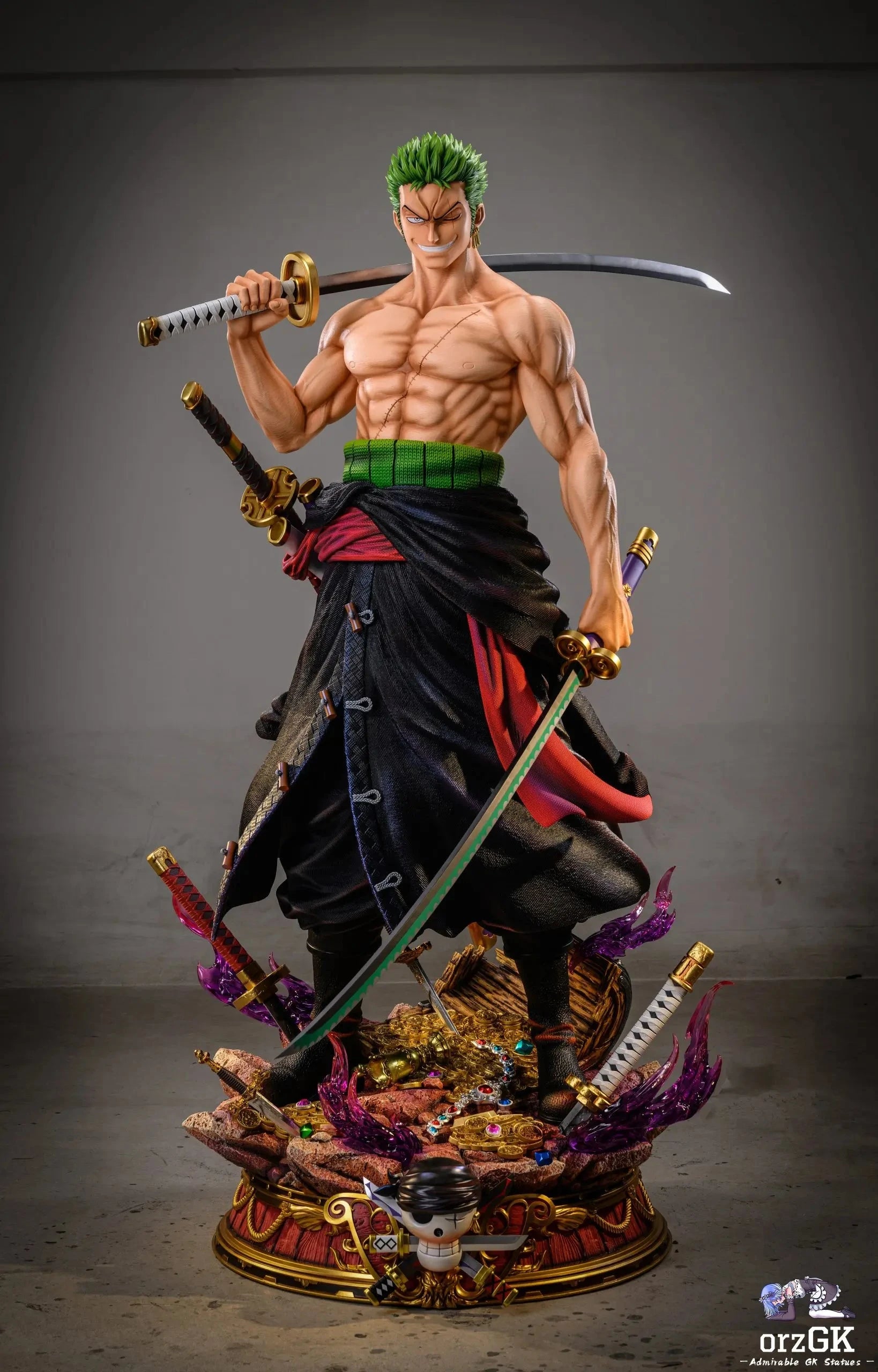 LX Studio: One Piece – Roronoa Zoro 1/1 Life-Size Statue (Licensed Collectible)(Pre-Order) LX Studio