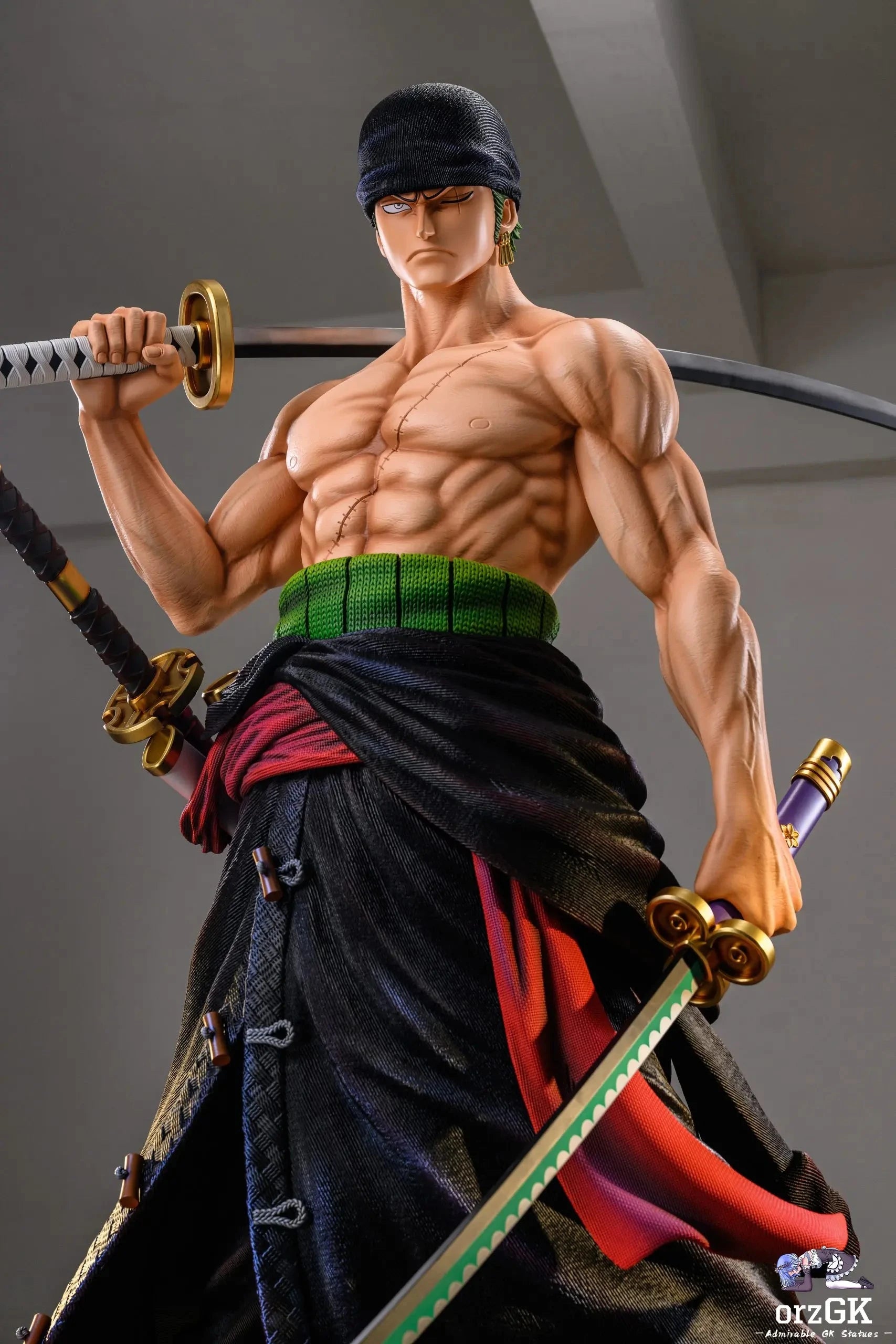 LX Studio: One Piece – Roronoa Zoro 1/1 Life-Size Statue (Licensed Collectible)(Pre-Order) LX Studio