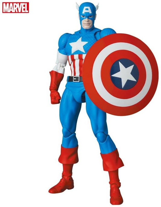 [Medicom Toy] MAFEX (No.217): MARVEL - Captain America (Comics Ver.) (Reissue) (Pre-Order)