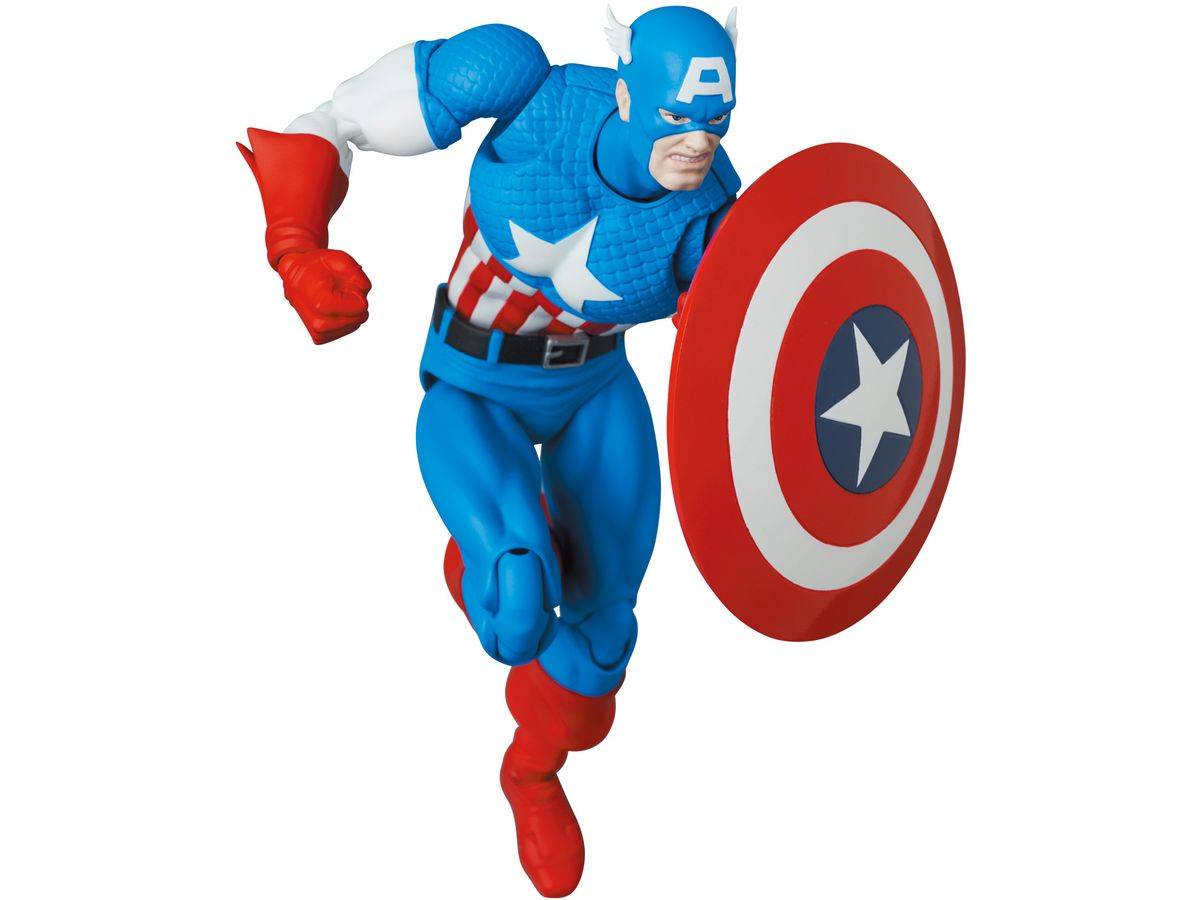 [Medicom Toy] MAFEX (No.217): MARVEL - Captain America (Comics Ver.) (Reissue) (Pre-Order)