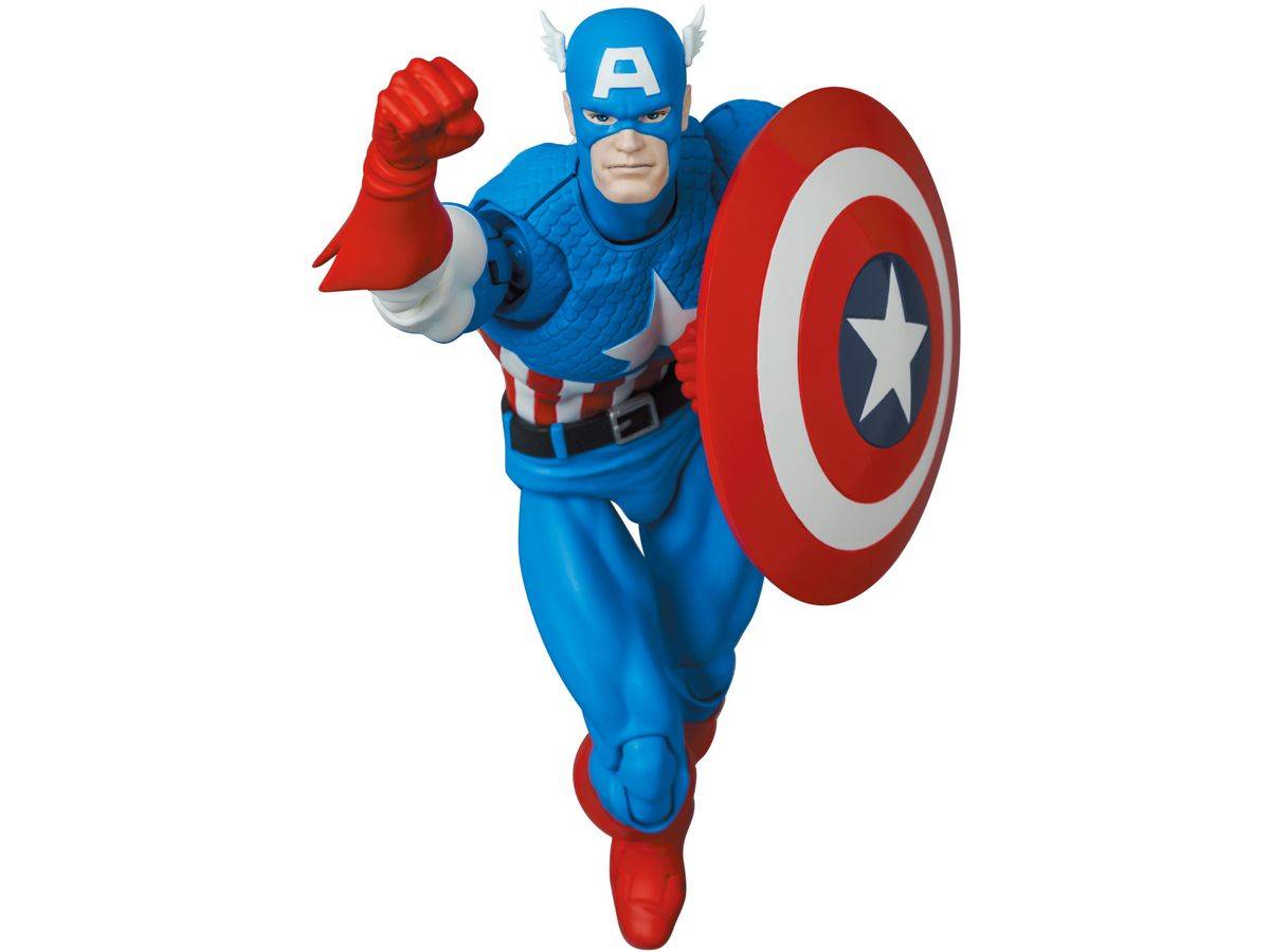 [Medicom Toy] MAFEX (No.217): MARVEL - Captain America (Comics Ver.) (Reissue) (Pre-Order)