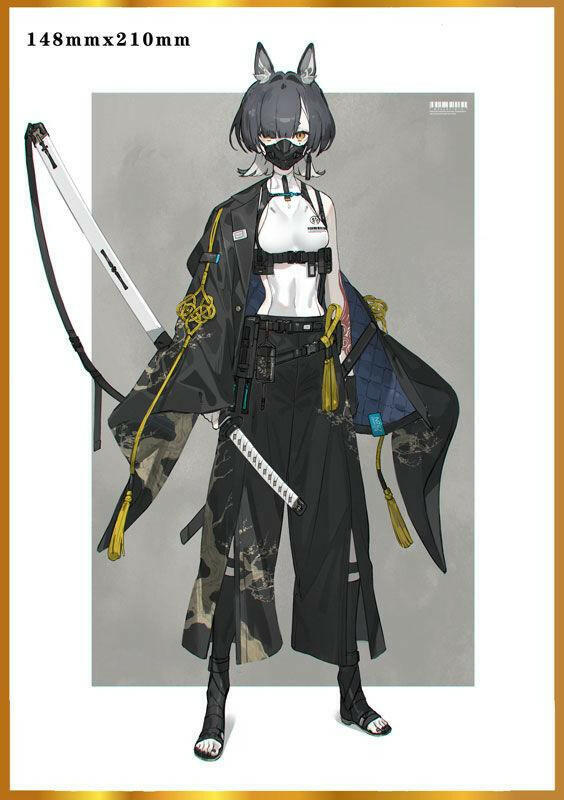 Original Character: Komainu Ritsu - Illustration by neco sensei 1/7 ( Bonus Item ) [Magi Arts] - AnisoftPH