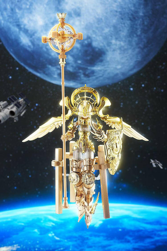 [Max Factory] PLAMAX: GODZ ORDER - GO-05 Overlord Gabriel DX (Gold Plated Ver.) (Plastic Model) (Pre-Order) - AnisoftPH