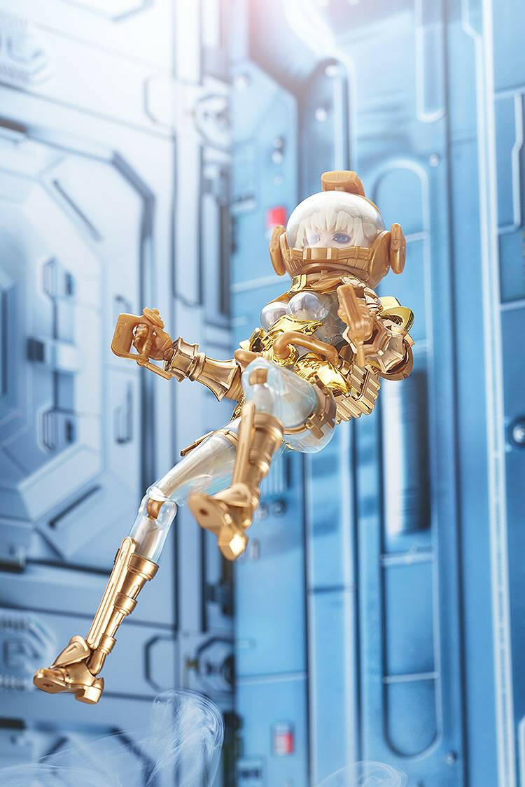 [Max Factory] PLAMAX: GODZ ORDER - GO-05 Overlord Gabriel DX (Gold Plated Ver.) (Plastic Model) (Pre-Order) - AnisoftPH