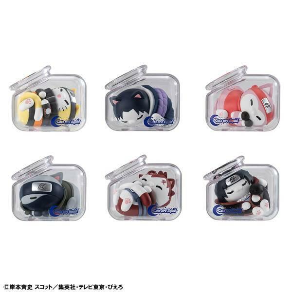[Megahouse] MEGA CAT PROJECT NARUTO: Cats are Liquid - Good Night Nyaruto! (6 Packs Box) (Pre-Order) - AnisoftPH