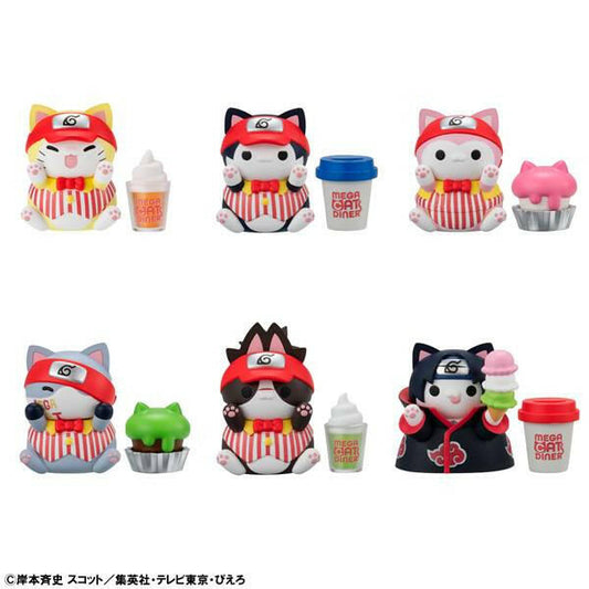 [Megahouse] MEGA CAT PROJECT NARUTO: Nyaruto! Megacat Dinner (6 Packs Box) (Pre-Order) - AnisoftPH