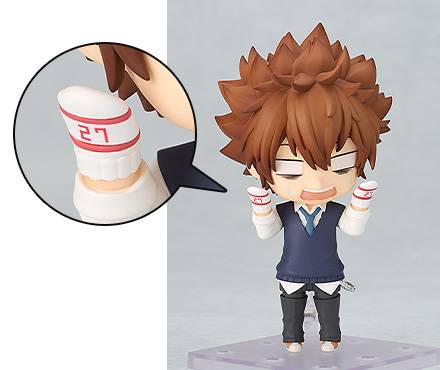 Nendoroid 2756: Katekyo Hitman REBORN!: Tsunayoshi Sawada 2.0 (Limited + Bonus) [Orange Rouge]