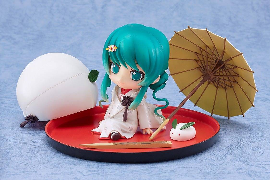 [Good Smile Company] Nendoroid 303: Hatsune Miku - Snow Miku (Strawberry Wedding Kimono Ver.) Figure (Limited Edition) (Reissue) (Pre-Order) Good Smile Company