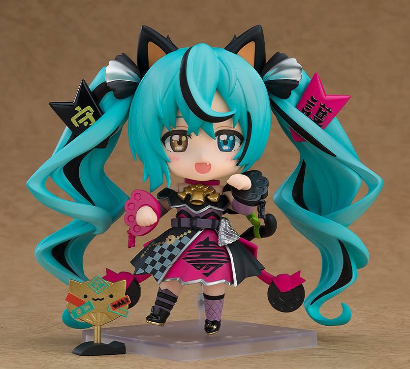 Nendoroid: Hatsune Miku - Black Maneki Miku Ver. (Limited + Bonus) [Good Smile Company / Chara-Ani]