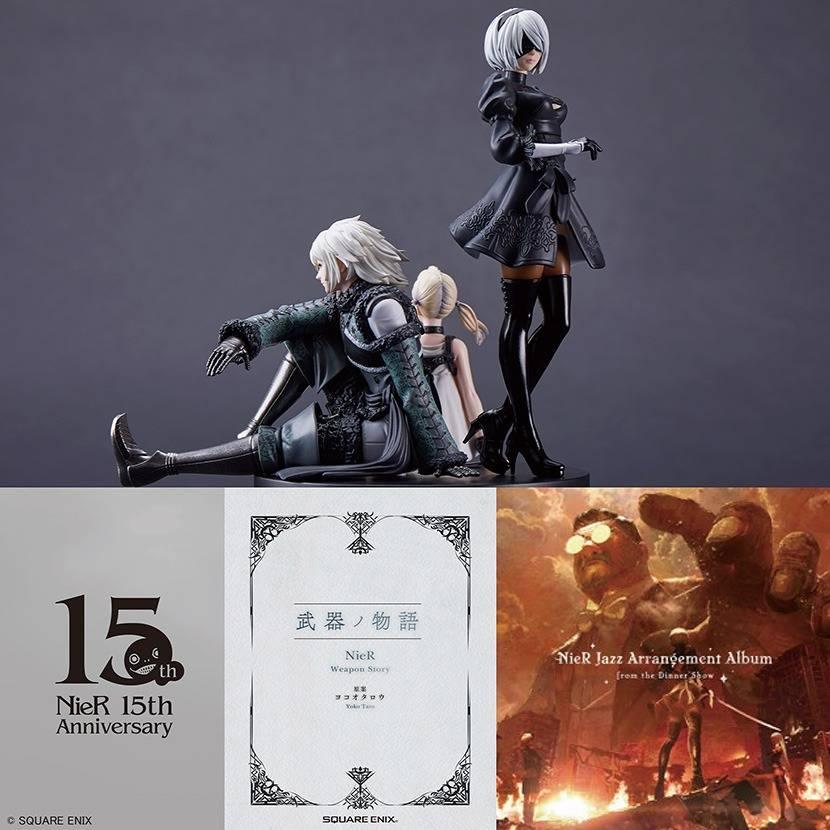[Square Enix] NieR: 15th Anniversary Box (Figure + Album CD + Artbook) (Limited Edition) (Pre-Order) - AnisoftPH