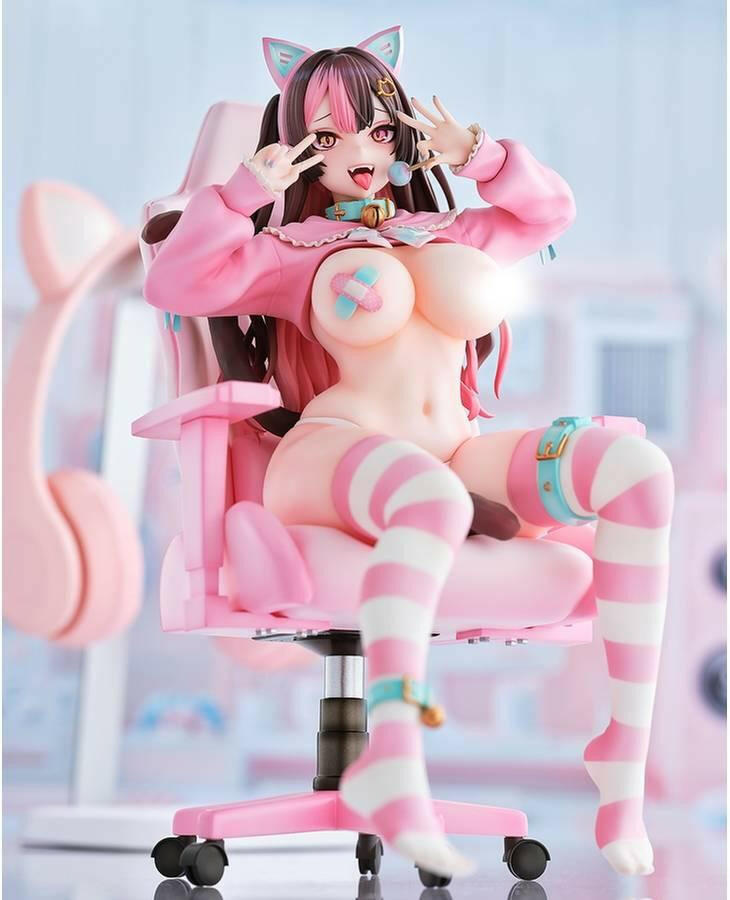 Creator's Collection: Seductive Jirai Kei Nekomata Streamer - Kuro (Limited + Bonus) 1/6 [Nocturne / Native] - AnisoftPH