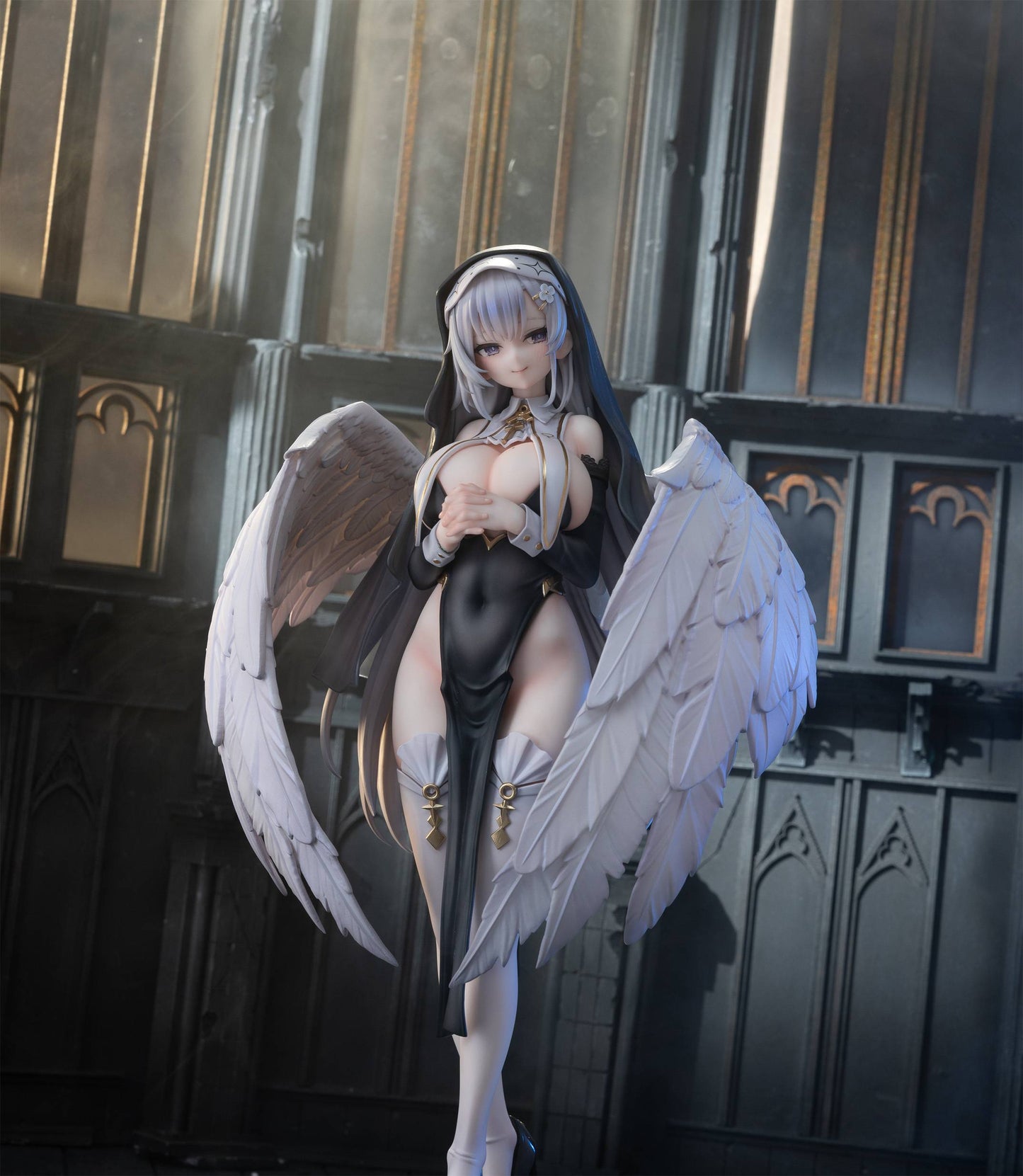 [KAWA DESIGN] Original Character: Angel Nun Holy Feather - Illustration by Simao 1/6 (Regular Ver.) (Pre-Order)