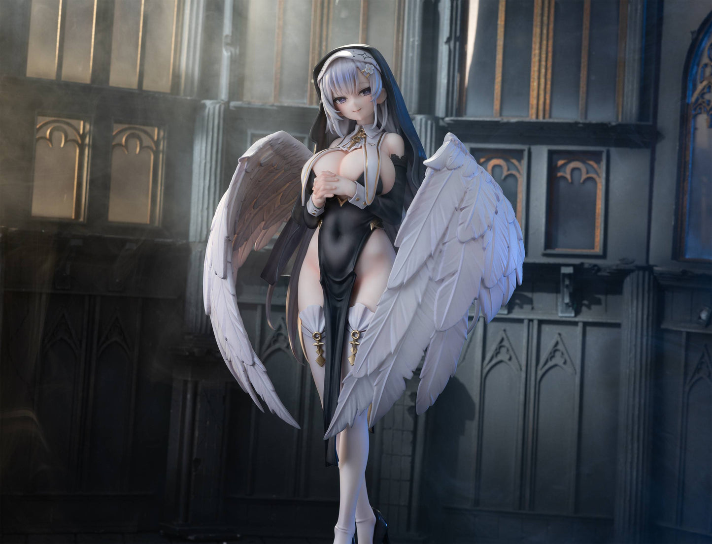 [KAWA DESIGN] Original Character: Angel Nun Holy Feather - Illustration by Simao 1/6 (Regular Ver.) (Pre-Order)