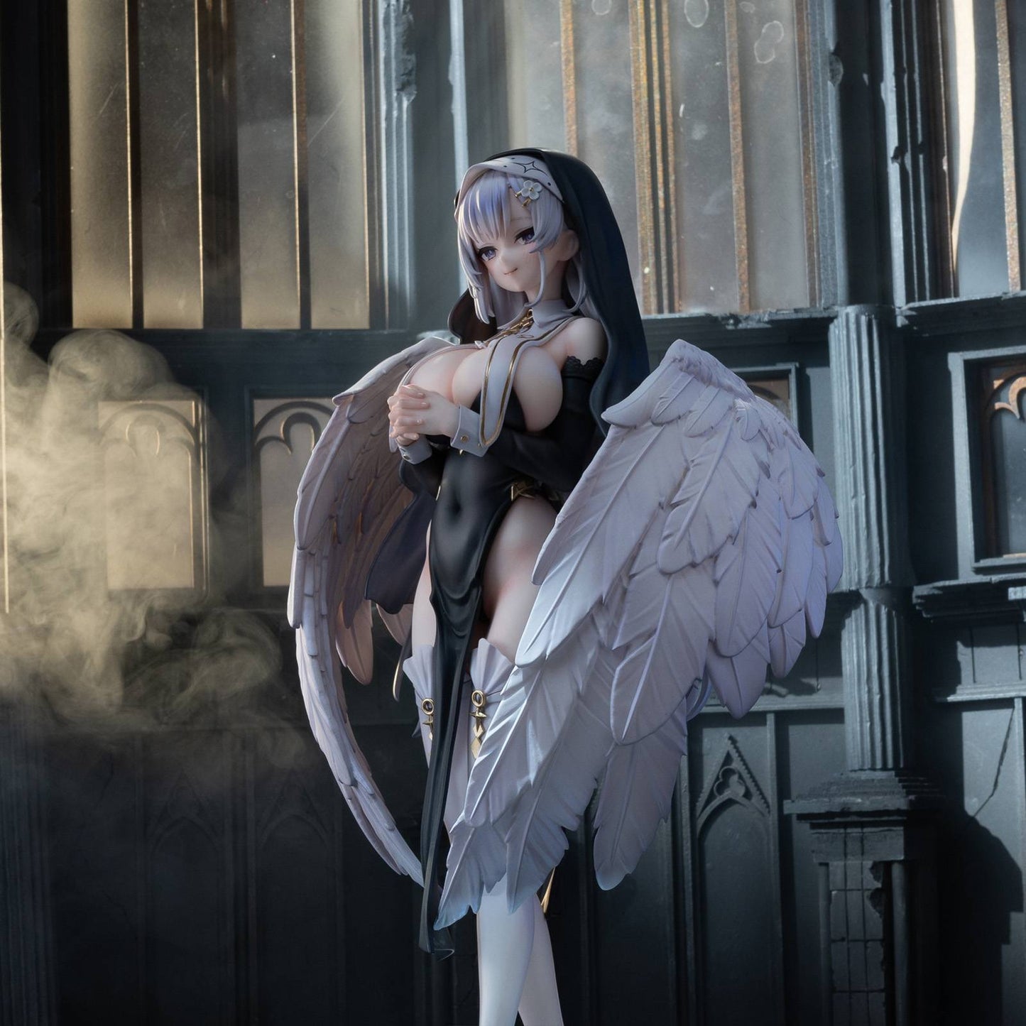 [KAWA DESIGN] Original Character: Angel Nun Holy Feather - Illustration by Simao 1/6 (Regular Ver.) (Pre-Order)