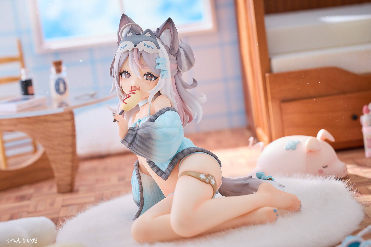 Original Character: Goodnight, Haino the Wolf - Illustration by Henrilda 1/6 (With Bonus Item) [Vivify]